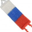 Мочалка без упаковки Флаг России 