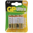 Батарейка GP Ultra  AA  1.5V щелочная 4шт