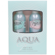 Aqua Gi подарочный набор женский (шампунь 250мл + гель для душа 250мл)