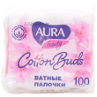 Ватные палочки Aura Beauty Cotton Buds (пакет 100шт)