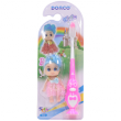 Зубная щетка Dorco №532 детская с игрушкой Кукла