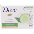 Крем-мыло Dove 135гр.с Ароматом огурца и зеленого чая прикосновение свежести  бессульфатное 