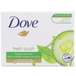 Крем-мыло Dove  90гр. Fresh Touch с Ароматом огурца и зеленого чая прикосновение свежести бессульфатное