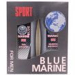 Blue Marine Sport подарочный набор мужской (шампунь 250мл + гель для душа 250мл)