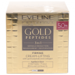 Крем-лифтинг 3в1 Gold Peptides 50+ Eveline Укрепляющий против морщин день/ночь 50мл