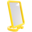 Зеркало настольное №5-12 прямоугольное желтое