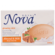 Крем-мыло Royal Nova Glowing Skin 140гр Almond & Milk
