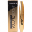 Тушь для ресниц Farres №6057 Volume Boost с эффектом No Panda Eyes черная 12мл