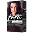 Крем-краска для волос Fara Classic тон 502а Темно-рубиновый стойкая 50мл