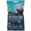 Станок для бритья Dorco Pace 6 одноразовый (4 шт)