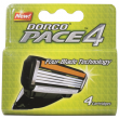 Сменные кассеты Dorco Pace 4 (4 лезвия, 4шт)