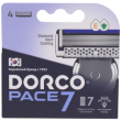 Сменные кассеты Dorco Pace 7 (7 лезвий, 4шт)