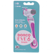 Станок для бритья женский Dorco Eve 6 Simple (1 ручка + 2 сменные кассеты)