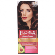 Крем-краска для волос Florex Super  2.0 Каштан стойкая с маслом Оливы + кератин