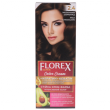 Крем-краска для волос Florex Super  2.4 Молочный шоколад стойкая с маслом Оливы + кератин