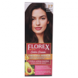 Крем-краска для волос Florex Super  2.7 Арабика стойкая с маслом Оливы + кератин