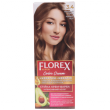 Крем-краска для волос Florex Super  3.4 Лесной орех стойкая с маслом Оливы + кератин 