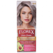 Крем-краска для волос Florex Super  9.6 Дымчатый опал стойкая с маслом Оливы + кератин 