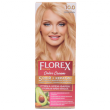 Крем-краска для волос Florex Super 10.0 Шампань стойкая с маслом Оливы + кератин 