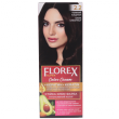 Крем-краска для волос Florex Super  2.2 Темный каштан стойкая с маслом Оливы + кератин