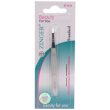 Пинцет для бровей Zinger №T-079-PS BFY прямой, прямое окончание (New)