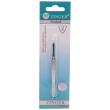 Пинцет для бровей Zinger №TA-13 Silver Straight прямой, прямое окончание (New)