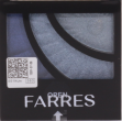 Тени для век Farres №1009 3-х цветные (сборка 6 шт.)