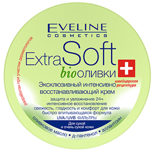 Крем Extra Soft Bio Оливки Eveline интенсивно восстанавливающий 200мл
