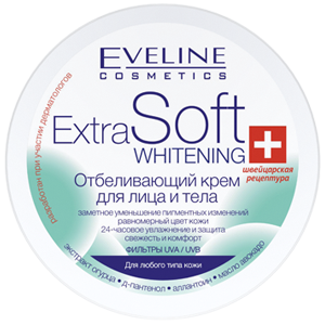 Крем Extra Soft Eveline Отбеливающий для любого типа кожи 200мл