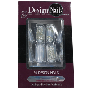 Накладные ногти Edelle №Zod 34 Design Nails (24шт+палочка)
