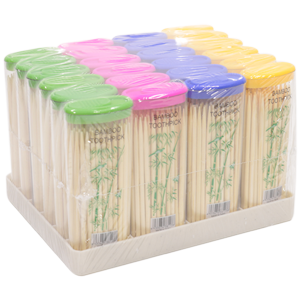Зубочистки бамбуковые Bamboo (упаковка 24 шт.)