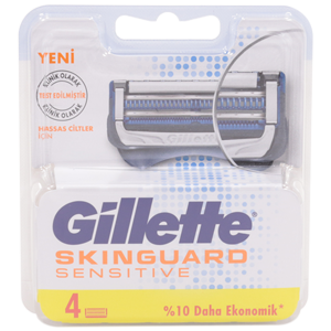 Сменные кассеты DGillette SkinGuard Sensitive (4шт в пластике )