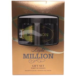 Light Million подарочный набор женский (шампунь 250мл + гель для душа 250мл)