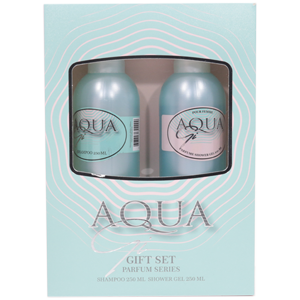 Aqua Gi подарочный набор женский (шампунь 250мл + гель для душа 250мл)