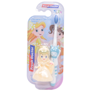 Зубная щетка Farres №YS0005 детская с игрушкой Принцесса  