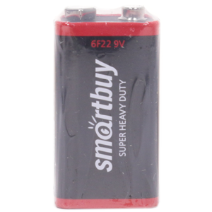 Батарейка Smartbuy без блистера Крона 6LR61  9V солевая (1шт )