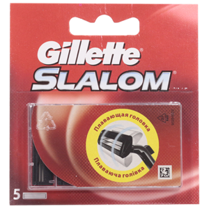 Сменные кассеты DGillette Slalom (5шт)