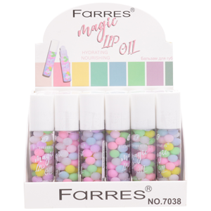 Бальзам для губ Farres №7038 Magic Lip Oil (сборка 24шт)