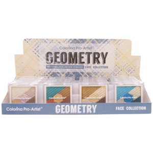 Тени для век Geometry №098 Geometry 5-ти цветные (сборка 4шт)