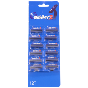 Станок для бритья одноразовый Gilittey2 (лист 12 шт)
