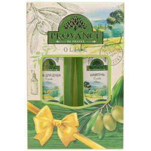 Provance Olive подарочный набор женский (шампунь 260мл + гель для душа 260мл)