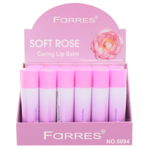 Гигиеническая помада Farres №5094 Soft Rose (сборка 6шт)