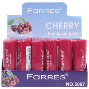Гигиеническая помада Farres №5097 Cherry (сборка 6шт)