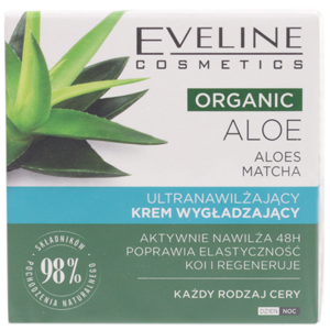 Крем для лица Organic Aloe Eveline Ультраувлажняющий разглаживающий дневной/ночной 50мл