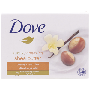 Крем-мыло Dove  90гр Масло Ши и Пряная ваниль Объятия нежности pH нейтральный