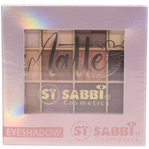 Тени для век Si Sabbi №3018 Matte 12-ти цветные (сборка 3шт)