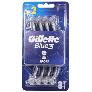 Станок для бритья одноразовый DGillette Blue 3 Sport (8 шт)
