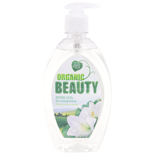 Гель-интим Organic Beauty Белая лилия и олива 500мл