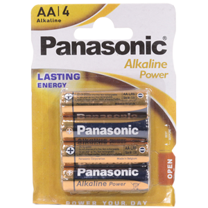 Батарейка Panasonic  AA  Alkaline 4шт LR6 Lasting Energy 1.5V 