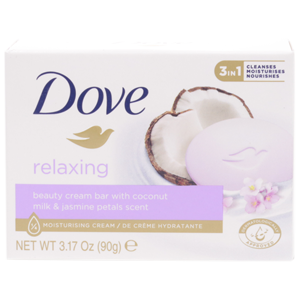 Крем-мыло Dove  90гр Relaxing Кокосовое молочко и лепестки жасмина
